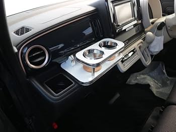 mh23s ワゴンR フロントテーブル ホワイト メッキ スズキ ワゴンR 08/09〜 MH23S（スティングレー共通） 車種専用